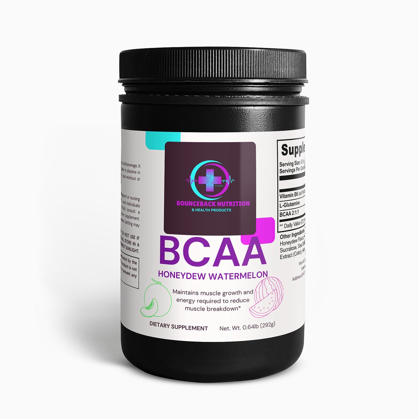 BCAA Post Workout Powder (Honeydew/Watermelon)