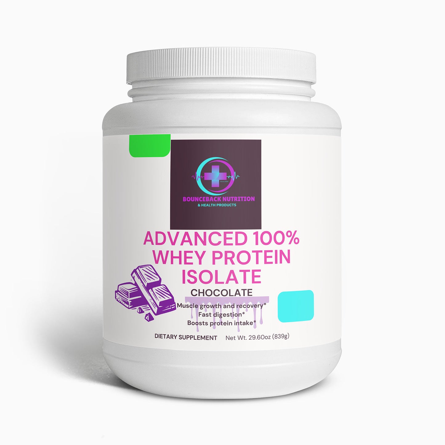 Advanced 100% Whey Protein Isolate (Chocolate)