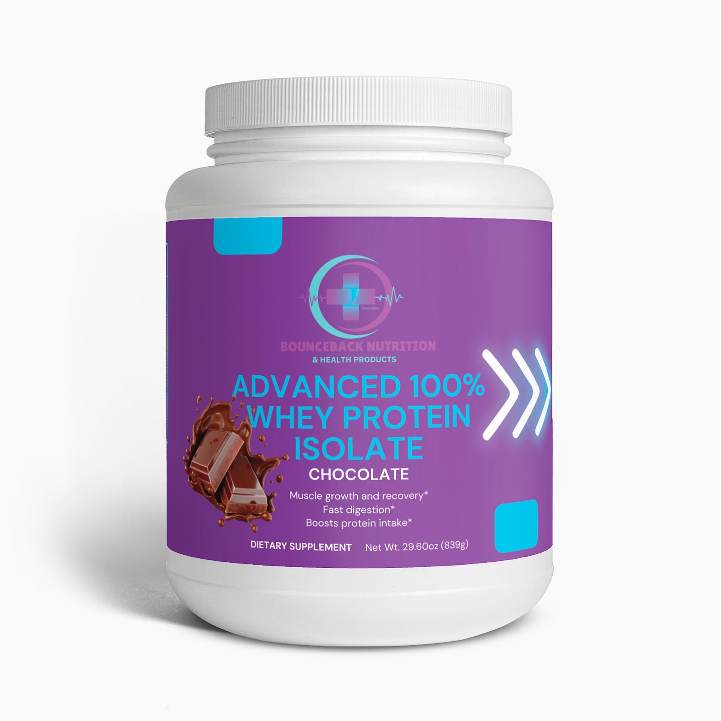 Advanced 100% Whey Protein Isolate (Chocolate)