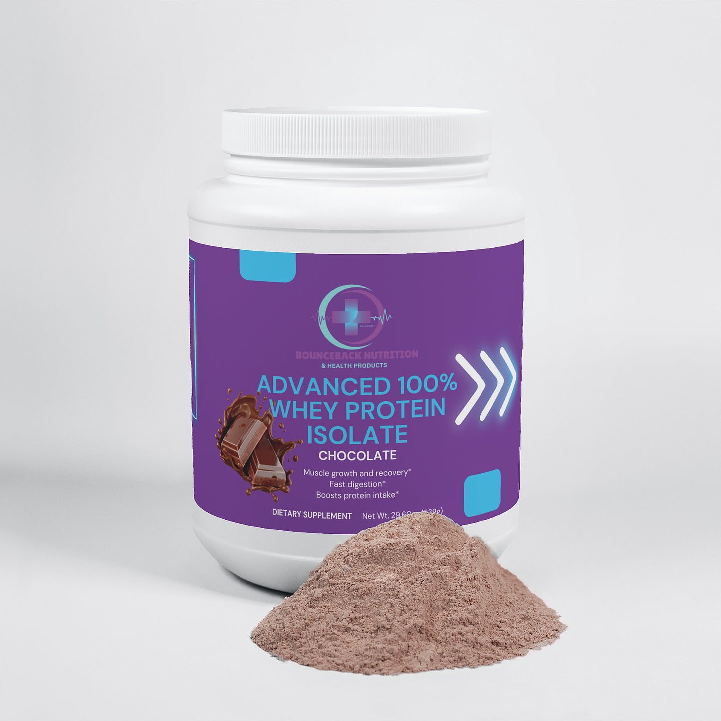 Advanced 100% Whey Protein Isolate (Chocolate)