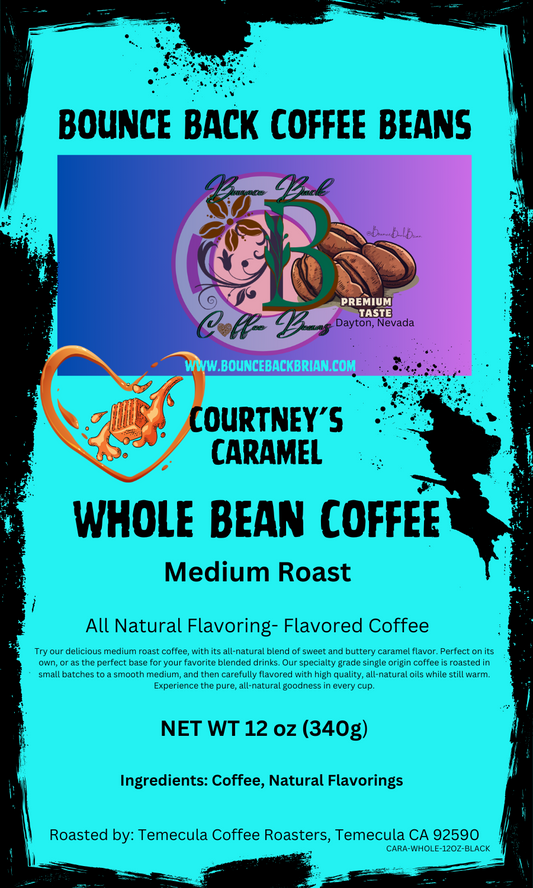 Courtney's Caramel Flavored Coffee Beans