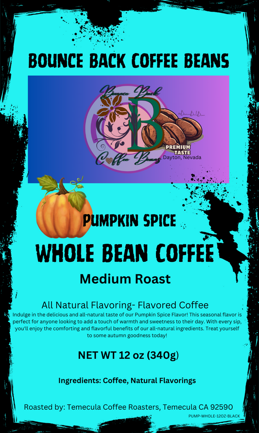 Pumpkin Spice Flavored Coffee Beans