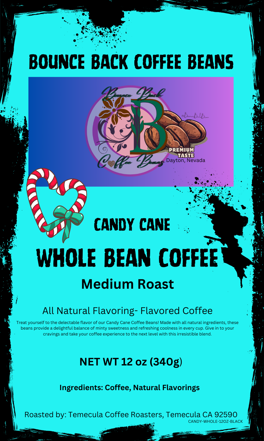 Xavier's Candy Cane Coffee Beans